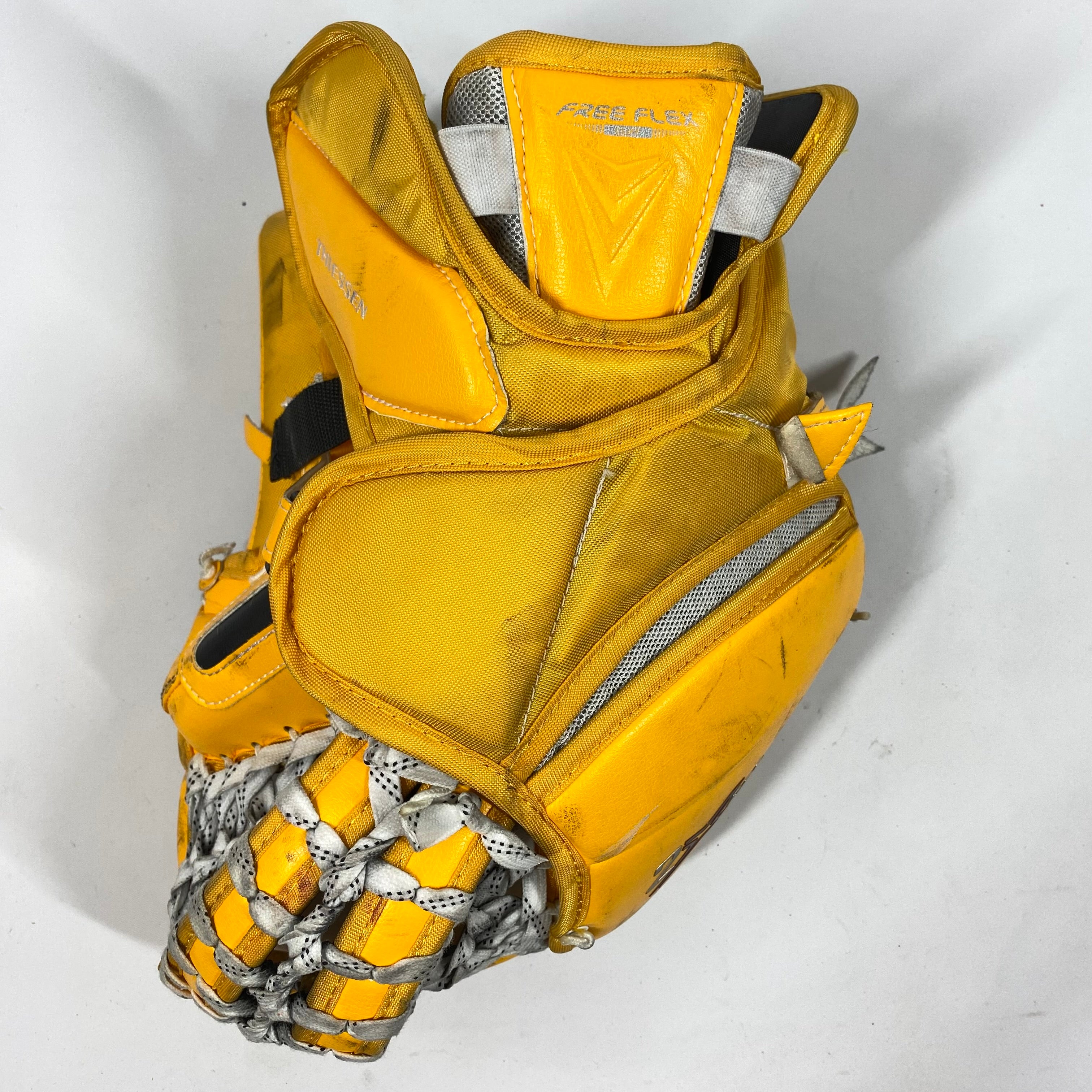 Bauer Vapor 2X Pro - Gant de gardien Pro Stock d'occasion (jaune/rouge)